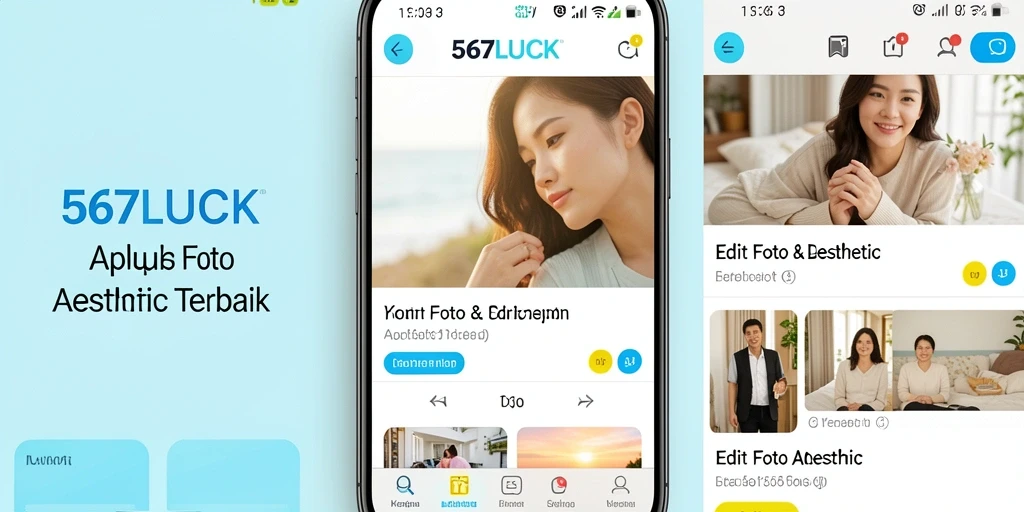 Tampilan antarmuka 567LUCK yang intuitif dan menarik.