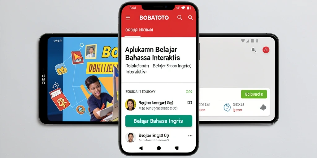 Tampilan antarmuka aplikasi BOBATOTO yang menarik dan edukatif.