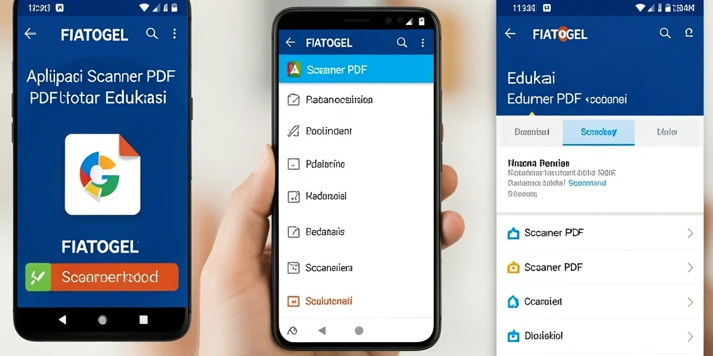 Antarmuka FIATOGEL yang sederhana dan efisien untuk Scanner PDF.