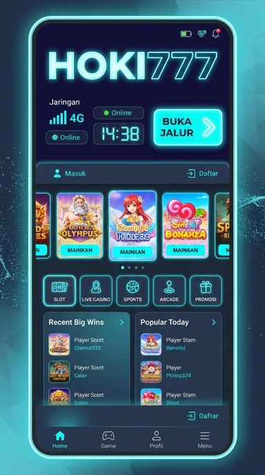 Tampilan link alternatif hoki777